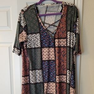 Patchwork dress or top